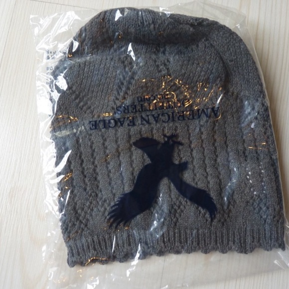 New Aerie Crochet Beanie Hat - Picture 2 of 2